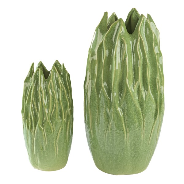 Keramik Vase Santa Cruz gezackt