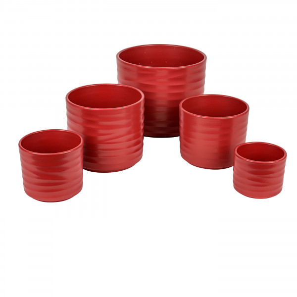 Keramik-Zylinder-Topf Wave