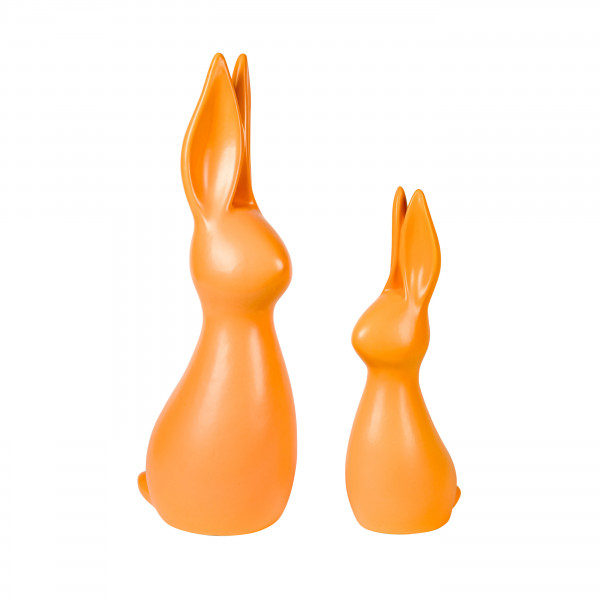 Keramik-Hase Findus stehend