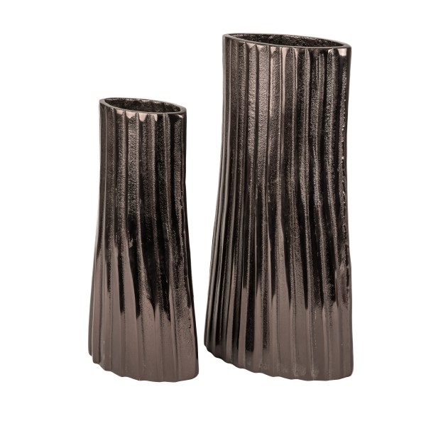 Aluguss Deko-Vase Silta