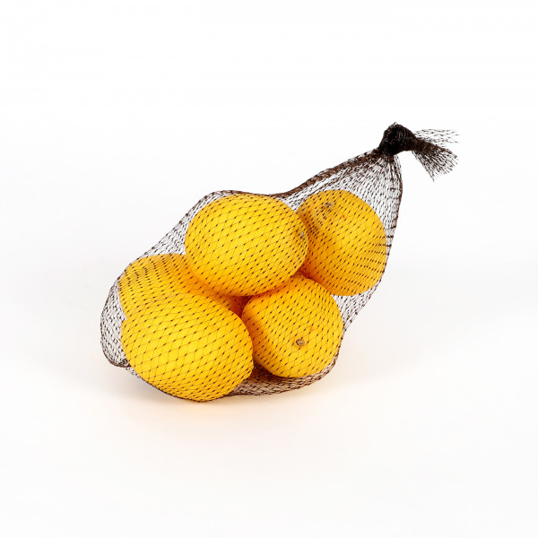 Zitrone, 85mm, Netz/6 St., gelb