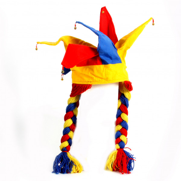 Strickmütze rot weiß mit Köln Wappen