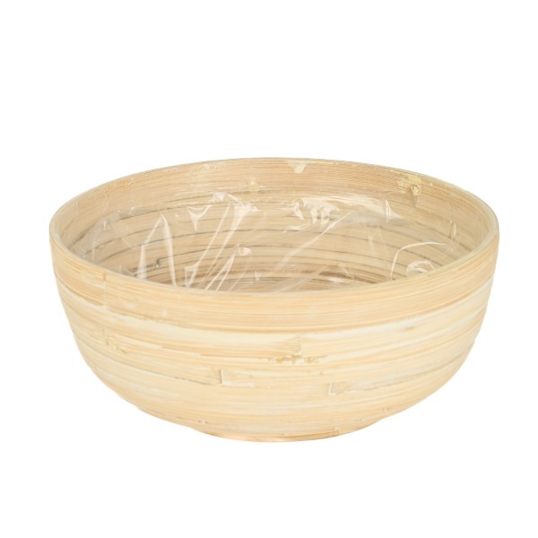 Bambus - Pflanzschale, 25xh11 cm natur