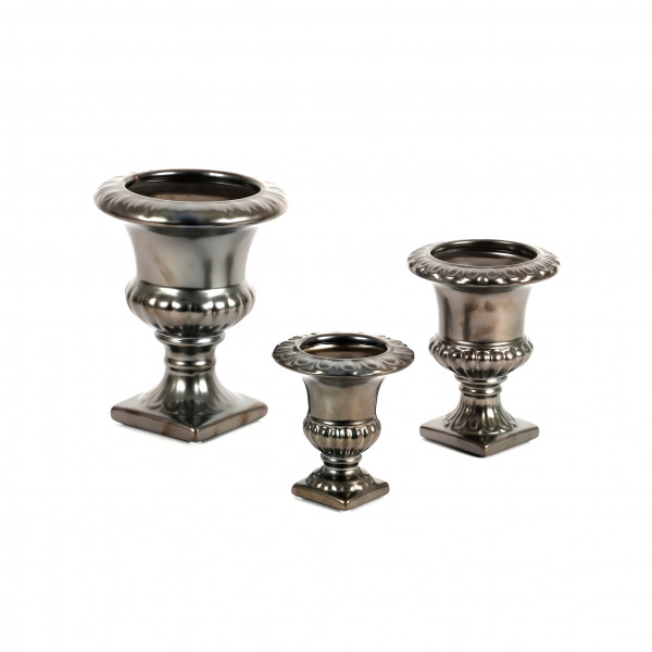 Keramik-Pokal Thoren metal-black