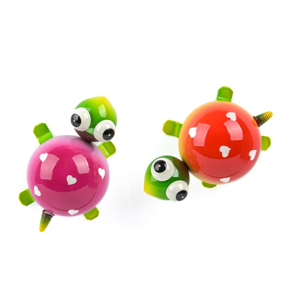 Metall Schildkröte Sam 6x9,5x5 cm,mit Magnet, 2 Farben sortiert