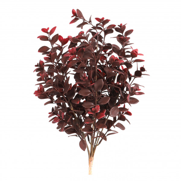 Blätterbusch, rot 40 cm