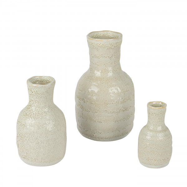 Keramik-Flasche Toscana bauchig