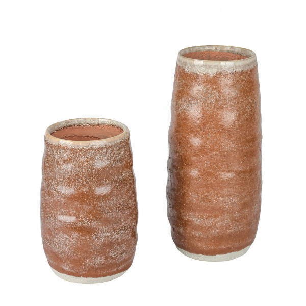 Keramik-Vase Toscana bauchig, 13xh