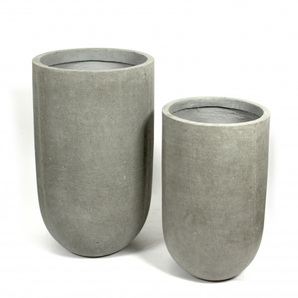 Creastone Vase rund