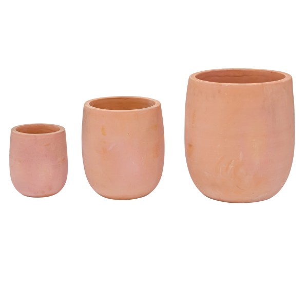 Terracotta-Pflanz-Topf, hohe Form S/3, terra-antik, D20xh23/29xh31/37xh41