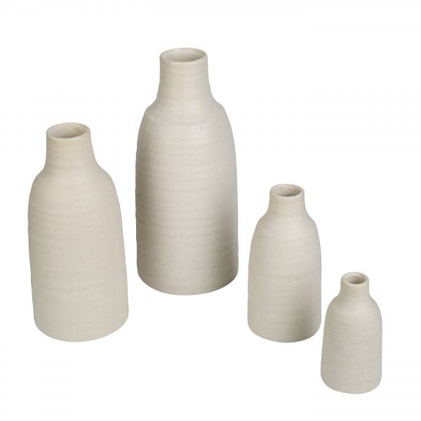 Keramik-Flasche Nadja Sandglasur