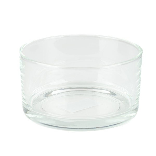 Glas Ringschale D 15 cm H 8 cm klarglas
