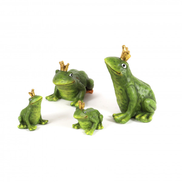 Terracotta-Froschkönig, grün, 2 Mod sort