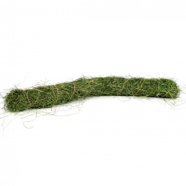Deko - Gras als Füllmaterial, grün 1 Meter Strang, 500 Gramm