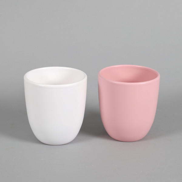 Orchideen-Topf netto Aktions-Preis weiß&pink matt sortiert D13 xh14cm
