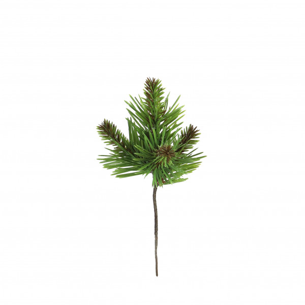 Kiefern-Pick x 4, Mini, grün-natur 20 cm