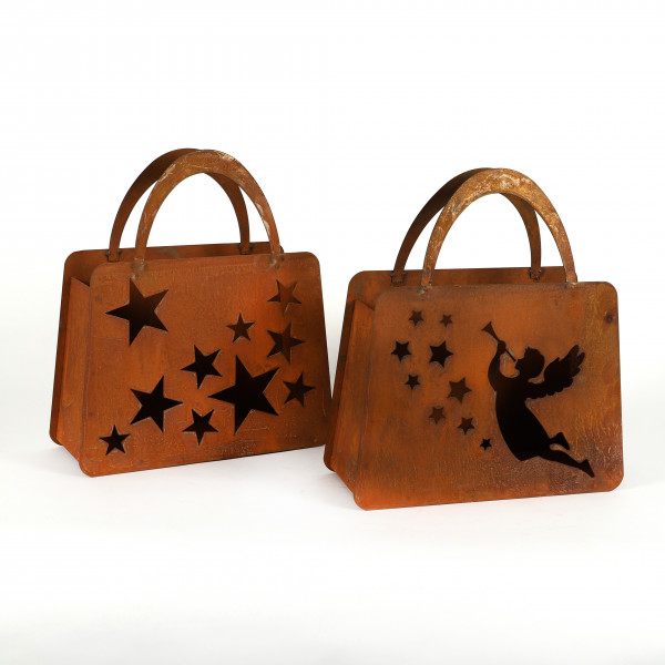 Sterntasche B15 cm L 40 cm H 46 cm rost