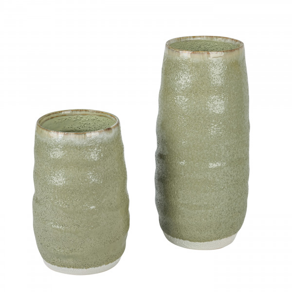 Keramik-Vase Toscana bauchig, 13xh