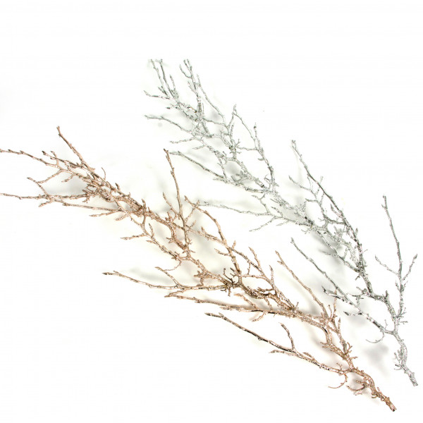 Zweiggirlande, 80cm, metallic