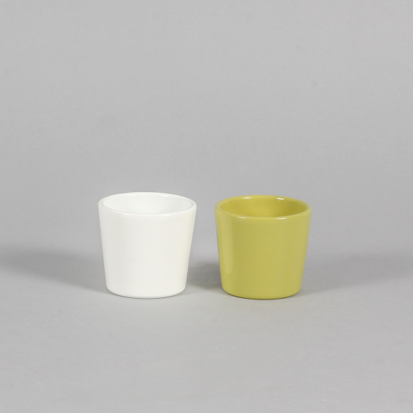 Keramik-Mini-Kübel, 7 cm