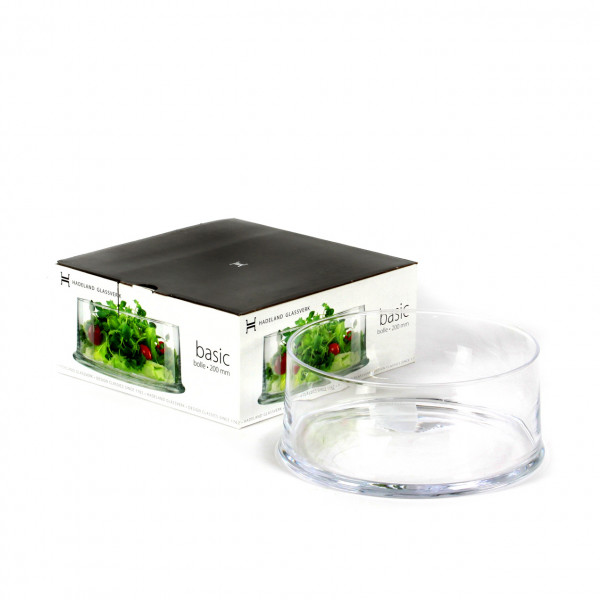Ringschale D 22 cm H 9 cm klar glas