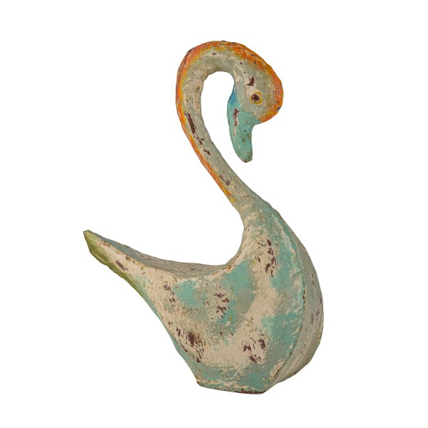 Metall-Schwan Mozart ,23x8x29cm