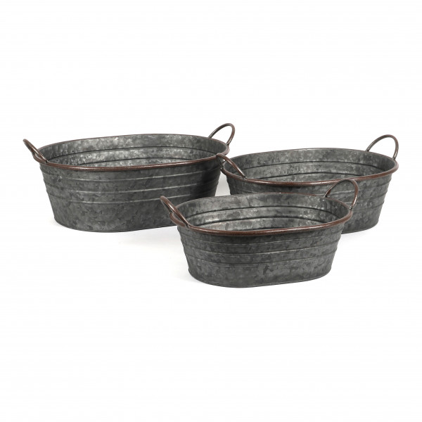 Zinkwanne Naxos Metall antik