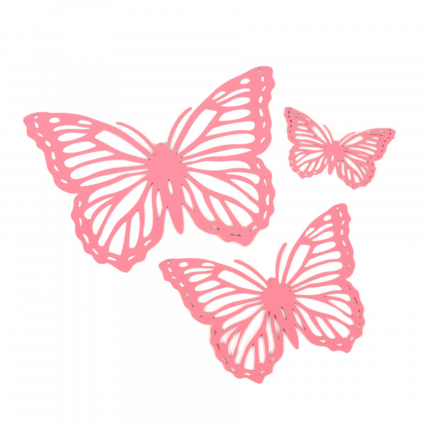 Schmetterling Papillon Metall