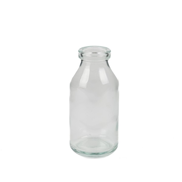 Glasflasche mini klar, 4,5 xh10 cm