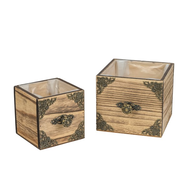 Holz Pflanzwürfel