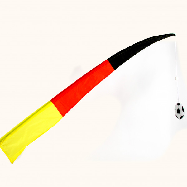 Deutschland Fussballfahne a. S tab