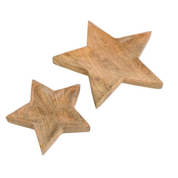 Stern Schale Estrella Holz