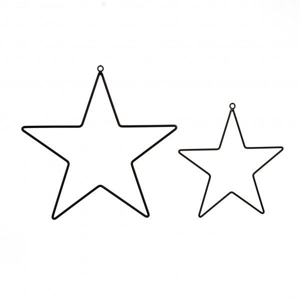 Drahtstern z.hängen,Metall