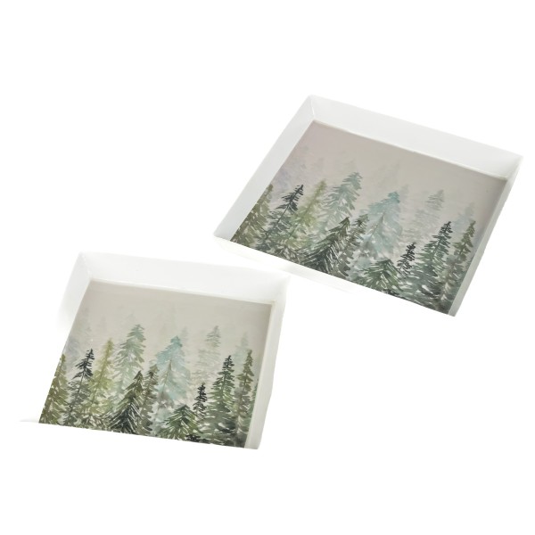 Tablett Winterwald