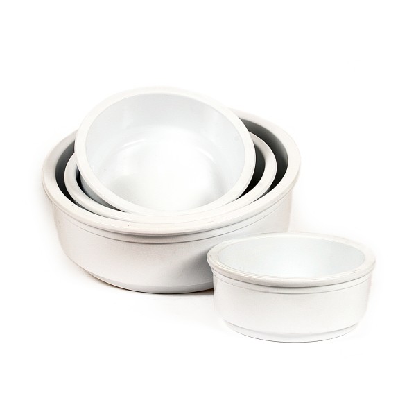 CONTAINERSCHALE WEIß 25CM