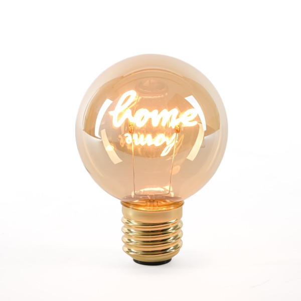 LED Glühbirne Home m. USB Recharge Anschluss 9,5x14 cm