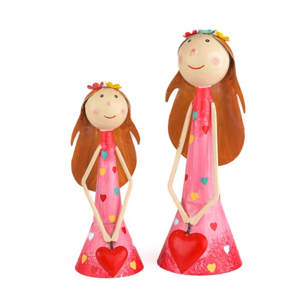 Metall-Mädchen,rosa