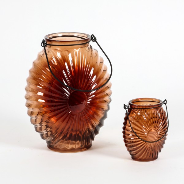 Windlichtglas Discus