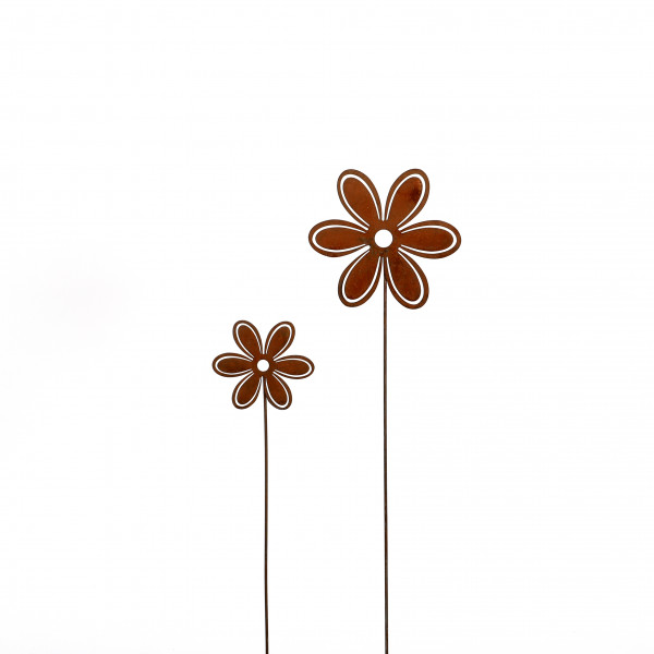 Stecker Blume Metall, rost